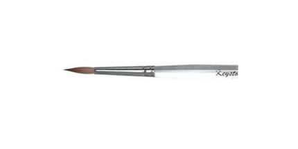 Keystone - Kolinsky Ceramist Brush, #6, Made with all natural high quality