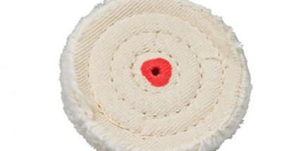 Keystone - Muslin Buffs, 4" x 30 ply, Pack of 12 buffs