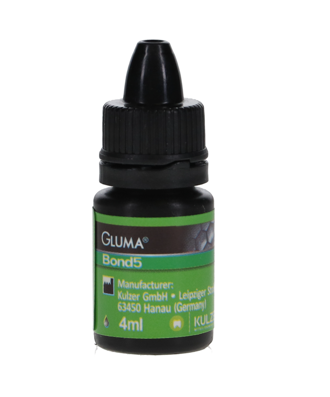Gluma Bond5 refill, 1 x 4ml bottle. This 5th generation etch & rinse one-bottle