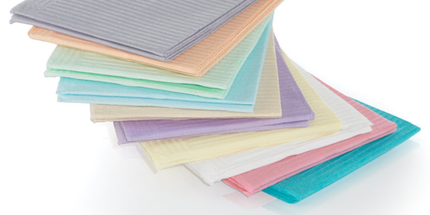 Medicom - Dry-Back Plus Medicom Laveneder plain rectangle (13" x 18") 3 ply Paper/1 ply