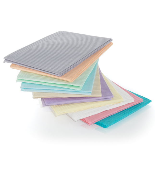 Medicom - Dry-Back Plus Medicom Laveneder plain rectangle (13" x 18") 3 ply Paper/1 ply