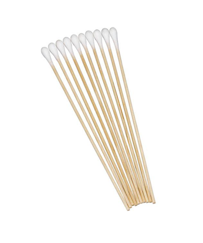 Medicom - Medicom 6" Cotton Tipped Applicators, Non-sterile, wood shaft with single 1000/Pk