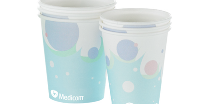 Medicom - Medicom Bubbles 5 oz. Poly Coated Paper Cups, Case of 1000