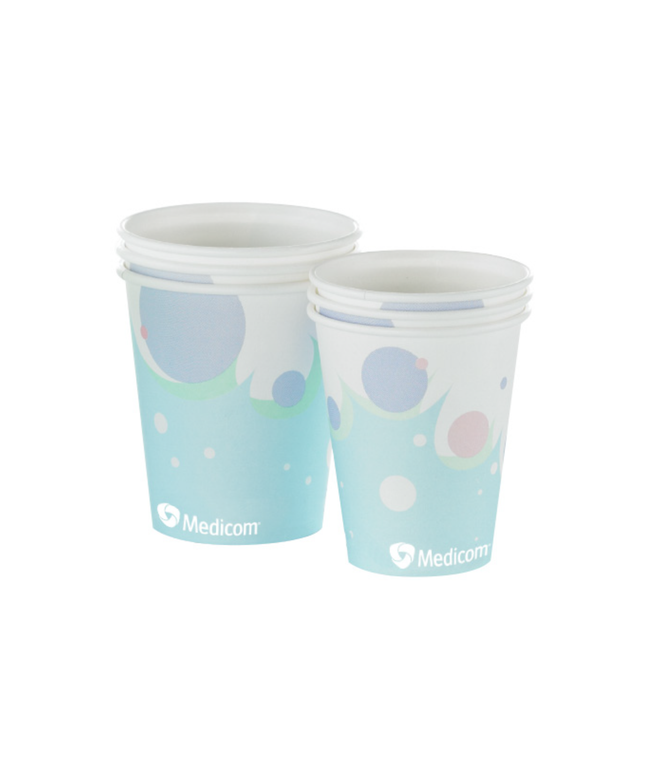 Medicom - Medicom Bubbles 5 oz. Poly Coated Paper Cups, Case of 1000