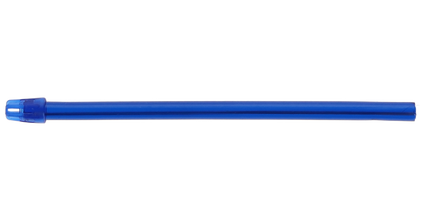 Medicom - SafeBasics 6" Saliva Ejectors Clear Blue w/ Blue Tip 105/Pk. Easily shapes