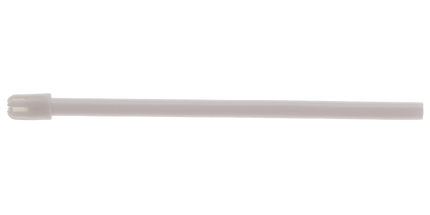 Medicom - SafeBasics 6" Saliva Ejectors White w/ White Tip 105/Pk. Easily shapes