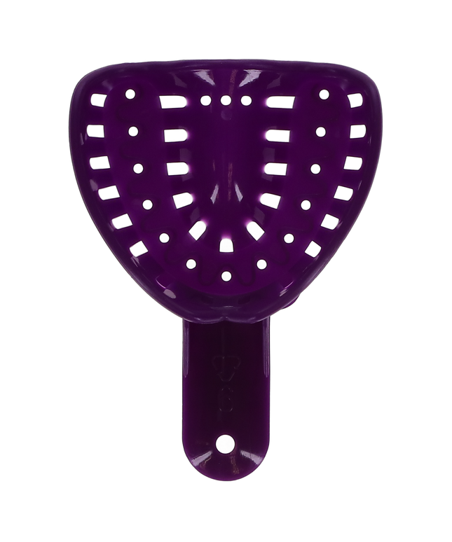 Plasdent - Excellent-Colors Ortho Impression Trays - Perforated #6 Adult Large Upper