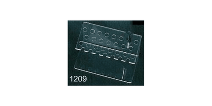 Plasdent - Large Composite Material Organizer - Clear, 30 syringe capacity, 8" W