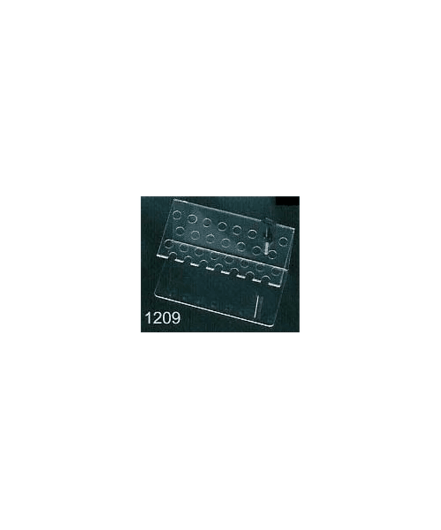 Plasdent - Large Composite Material Organizer - Clear, 30 syringe capacity, 8" W