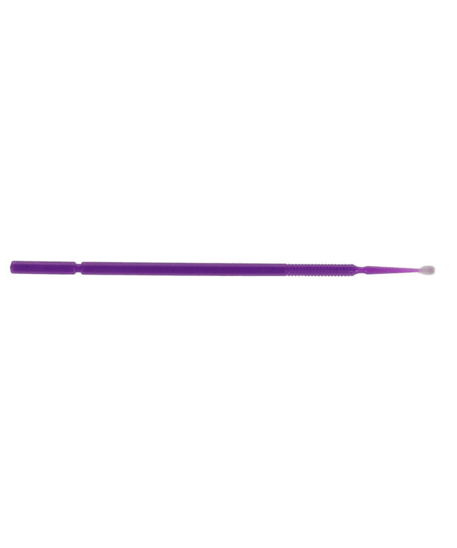 Plasdent - MaxMicro 2.0mm Regular Tip Micro Applicators, Purple, Box of 100