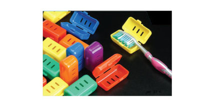Plasdent - One Size Fits All Toothbrush Covers, features a back hinge
