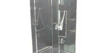 Plasdent - Vertical Tissue Box Dispenser, Wall Mount, For Tissue Boxes Measuring