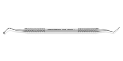 Premier - Round Straight Serrated Cord Packer with Tactile Balanced (TB) 1/4"