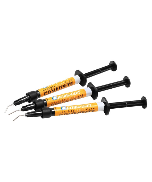 Prime-Dent - Flowable Composite B2 - 4 Syringe Kit. VLC (Visible Light Cure)