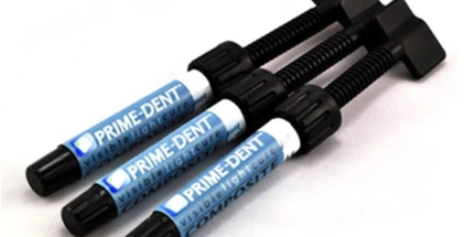 Prime-Dent - Hybrid Composite A2 Syringe. VLC (Visible Light Cure), Resin-based