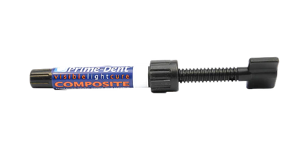 Prime-Dent - Hybrid Composite A3 Syringe. VLC (Visible Light Cure), Resin-based