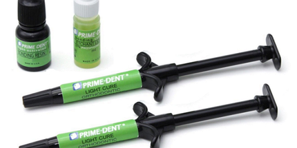 Prime-Dent - LC Ortho Bond Light cure orthodontic resin kit, for bonding plastic