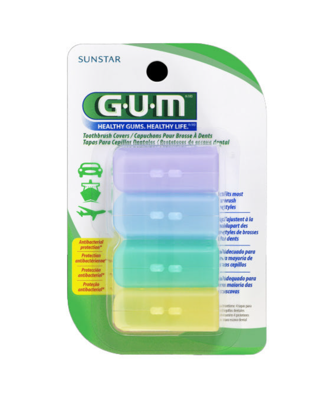 Sunstar Butler - Toothbrush Covers 4CT Blister Pack