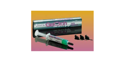 Temrex - Gel-Etch Semi Gel, 35% Phosphoric Acid Gel. 6 gm syringe and 15 needle tips