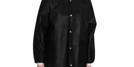 ValuMax - Extra-Safe Jacket - Black Medium 10/Pk. Hip-Length, Light-Weight, Breathable