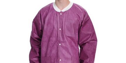 ValuMax - Extra-Safe Jacket - Cranberry Medium 10/Pk. Hip-Length, Light-Weight