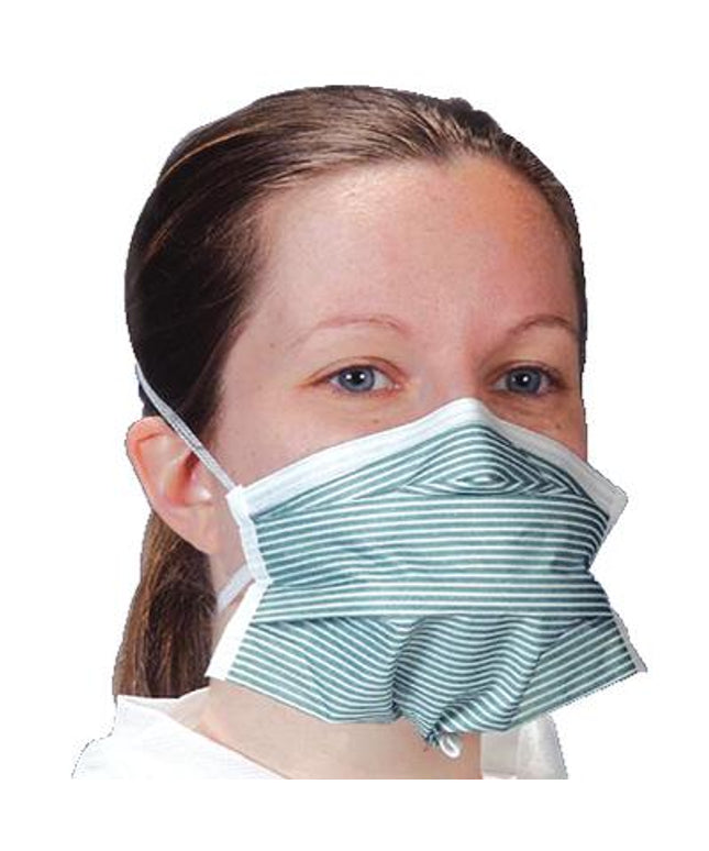 Alpha Protech - Critical Cover PFL N-95 Particulate Respirator Teal-Stripe 35/Bx