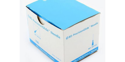 PrecisionGlide Needles 25g x 5/8" 100/Bx