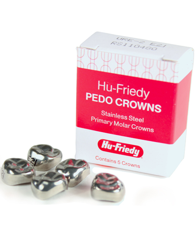 SS Crowns Upper Right Primary 1st #3 5/Pk