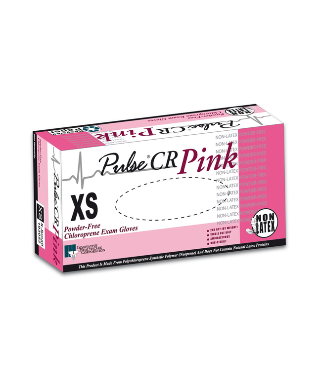 Pulse CR Polychloroprene Pink Medium 200/Box