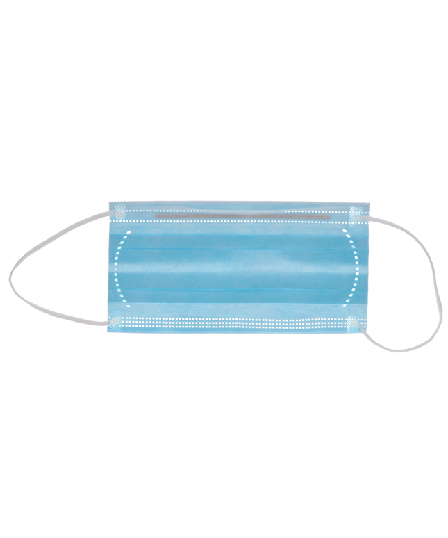 Medicom - SafeMask FreeFlow Level-2 Masks 50/Bx Blue