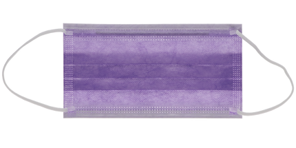 Medicom - SafeMask SofSkin Level-3 Masks 50/Bx Lavender
