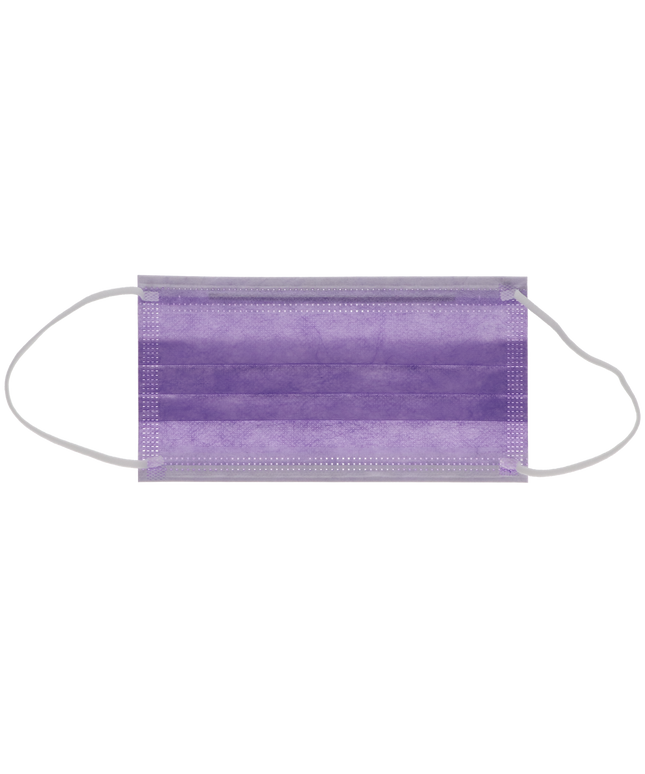 Medicom - SafeMask SofSkin Level-3 Masks 50/Bx Lavender