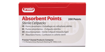 Premier - Absorbent Points Sterile Coarse 200/Pk