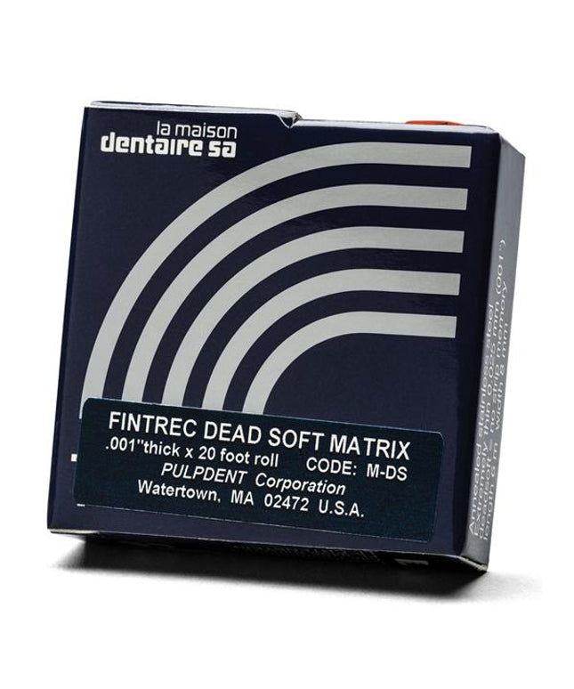 Pulpdent - Fintrec Dead Soft Matrix Strips .001" 20ft