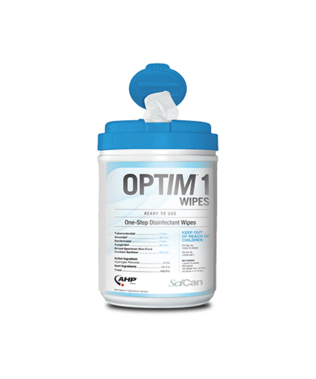 SciCan - Optim 1 Wipes Unscented (SCI33W12)