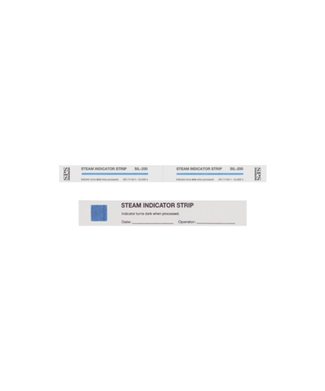 SPS Medical - Steam Indicator Strips 4" 250/Box