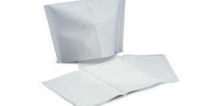 Tidi - Headrest Covers Fabricel Polylined 13x13 White 500/Case