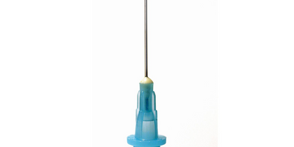 Vista - Secure-Lock Appli-Vac 1" Bendable Needle Tips 27ga 80/Bag Yellow