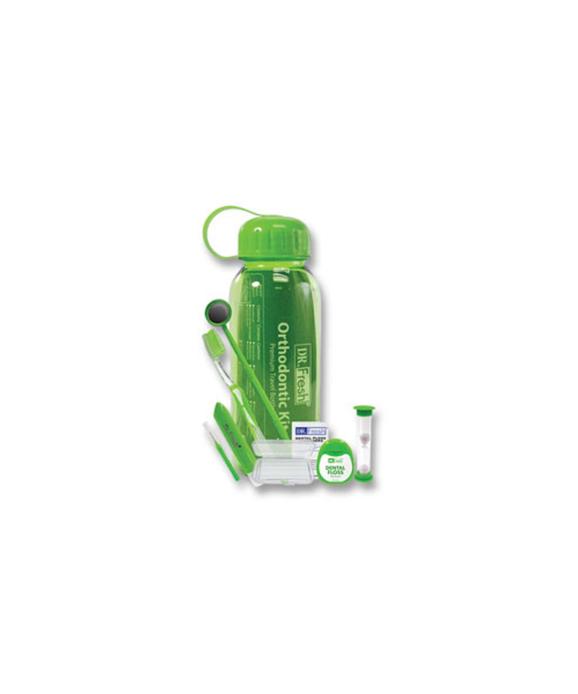 Dr. Fresh Orthodontic Travel Bottle Kit 12/Pk. Kit includes a V Trim