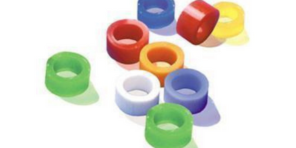 Hu-Friedy - Color Code Instrument Rings Large 50/Pk Pink