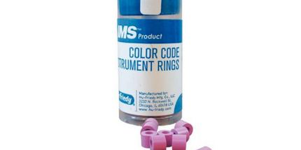 Hu-Friedy - Color Code Instrument Rings Regular 50/Pk Pink