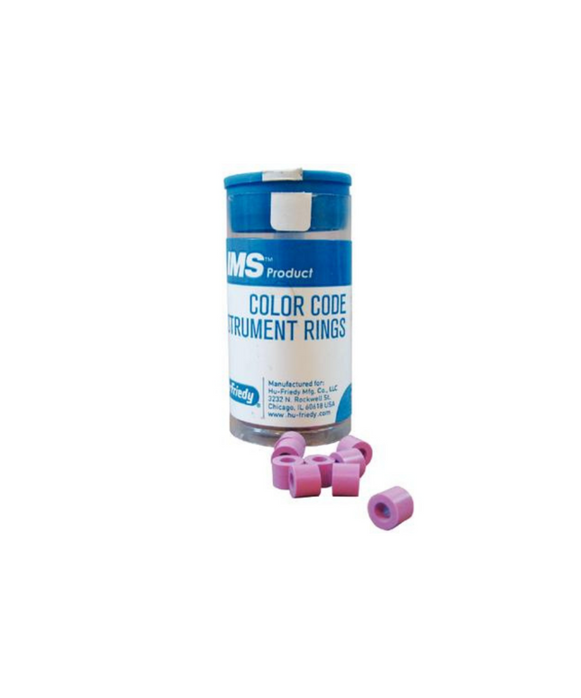 Hu-Friedy - Color Code Instrument Rings Regular 50/Pk Pink