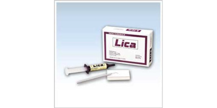 Lica Light-Curing Radiopaque Calcium Hydroxide Paste kit, 8 gram syringe