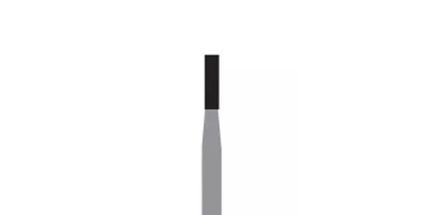 Quala - Carbide Burs FG557 Straight Flat End X-Cut Fissure, 50/pk