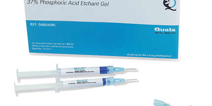 Quala - Etch Gel Jumbo Kit - 2 x 30 mL Syringes, 50 tips, Three 3 mL Empty Syringes, 1 Connector