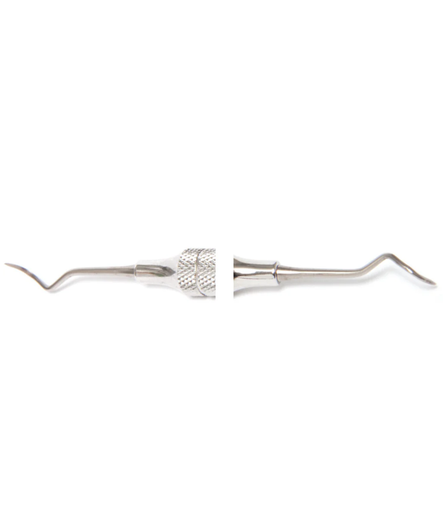 Quala - Titanium Implant Scaler, Posterior Sickle 204S, #6 Handle