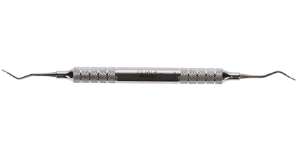 Quala - Titanium Implant Curette, Barnhart 5-6, #6 Handle
