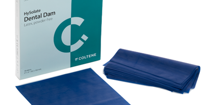 Coltene - HySolate Latex Dental Dam 6x6 Blue Medium 36/Pk - (Replaces H03530)