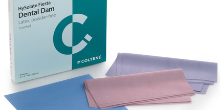 Coltene - HySolate Fiesta Latex Dental Dam assorted heavy 152x152, 36 pcs - (Replaces CO-H04644)
