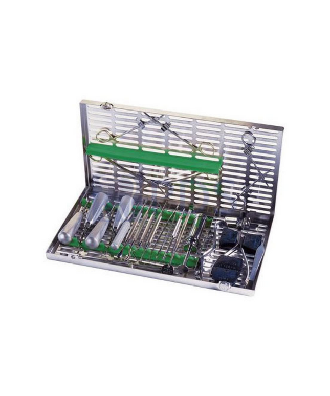 Hu-Friedy - Oral Surgery Cassette Signature Series Green